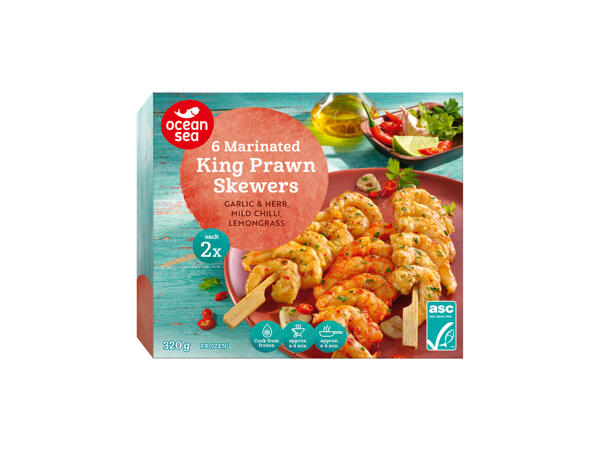 King Prawn Skewers