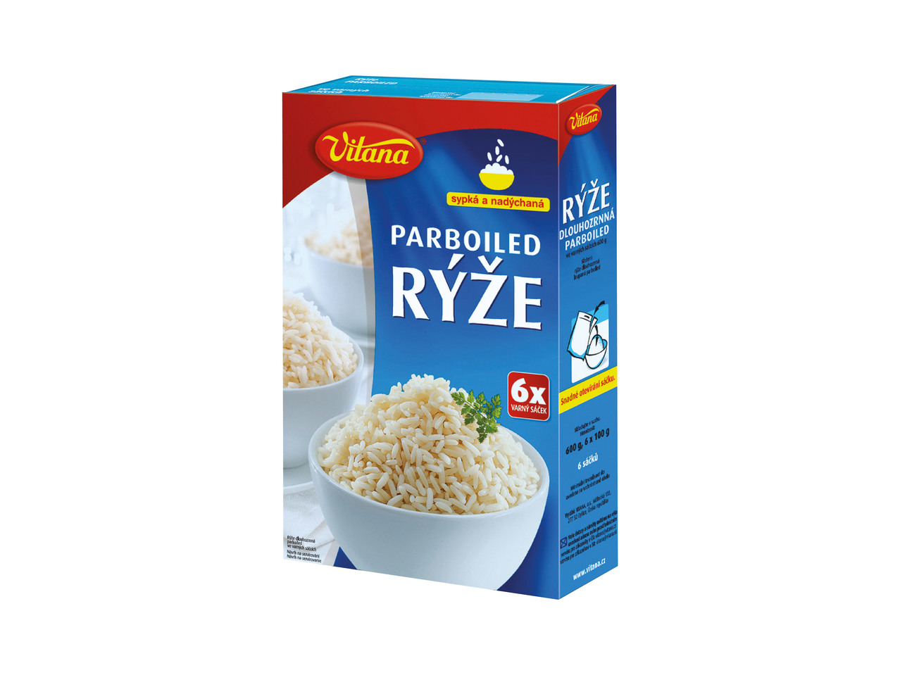 Vitana rýže v sáčcích
