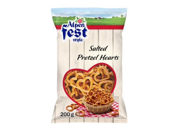Heart Shaped Pretzels