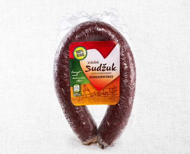 Sudzuk-Rinderrohwurst