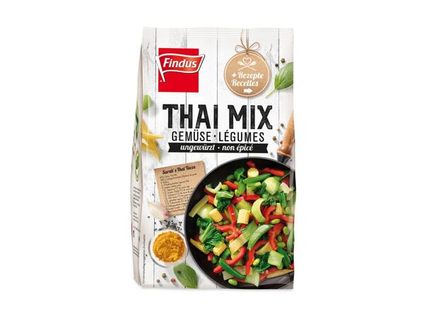 Mélange de légumes thaï Findus