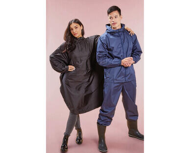 Adult's Packable Rain Jacket, Pants or Poncho