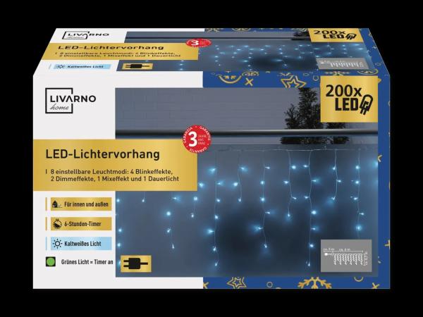 LED-Lichtervorhang