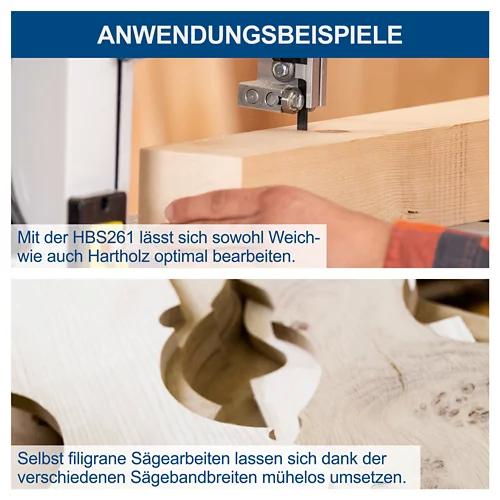 SCHEPPACH Bandsäge HBS261