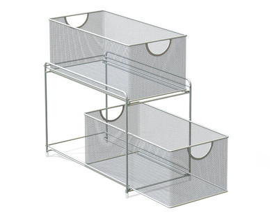 Easy Home 2-Drawer Slide-Out Organizer