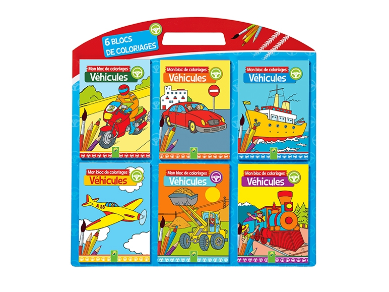 Set de mini-livres de coloriage