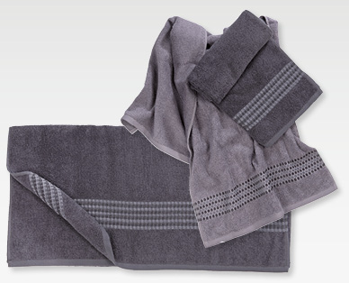 Serviette éponge "chenille" MY LIVING STYLE
