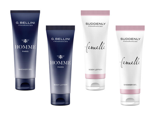 Lotion pour le corps & gel douche homme/femelle