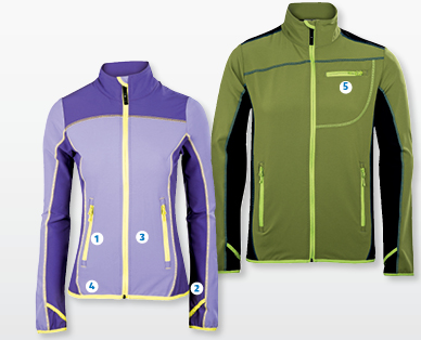 Giacca da trail in softshell da donna/uomo INOC