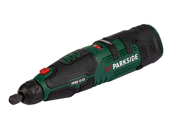 Parkside 12V Cordless Rotary Tool with 22 Accessories