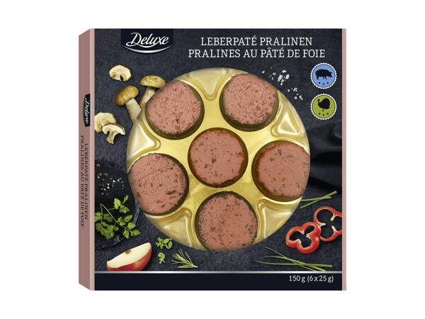 Pralines de pâté de foie