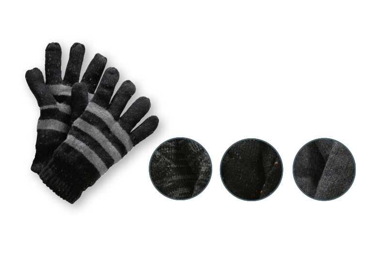 Livergy Casual Men's Knitted Gloves