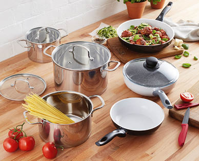 Stainless Steel Pot Set 3pc