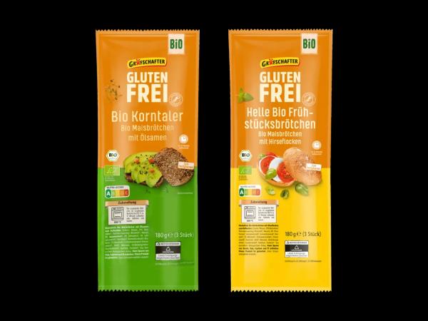 Glutenfreie Bio Brötchen