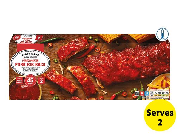 Firecracker Pork Rib Rack