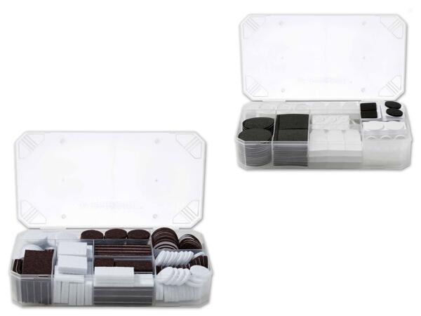 Antirutsch- und Schutzpuffer-Set, 330-teilig/​Filzgleiter-Set, 275-teilig