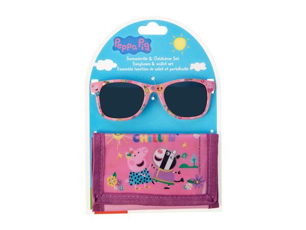 Peppa Pig Kids' Sunglasses And Wallet Set