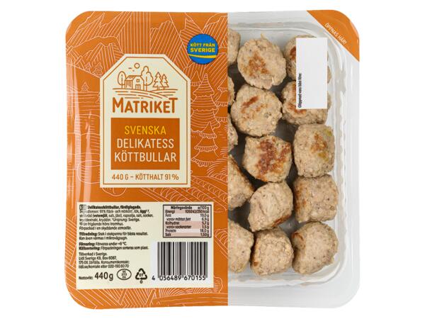 Delikatessköttbullar