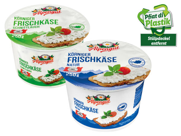Körniger Frischkäse