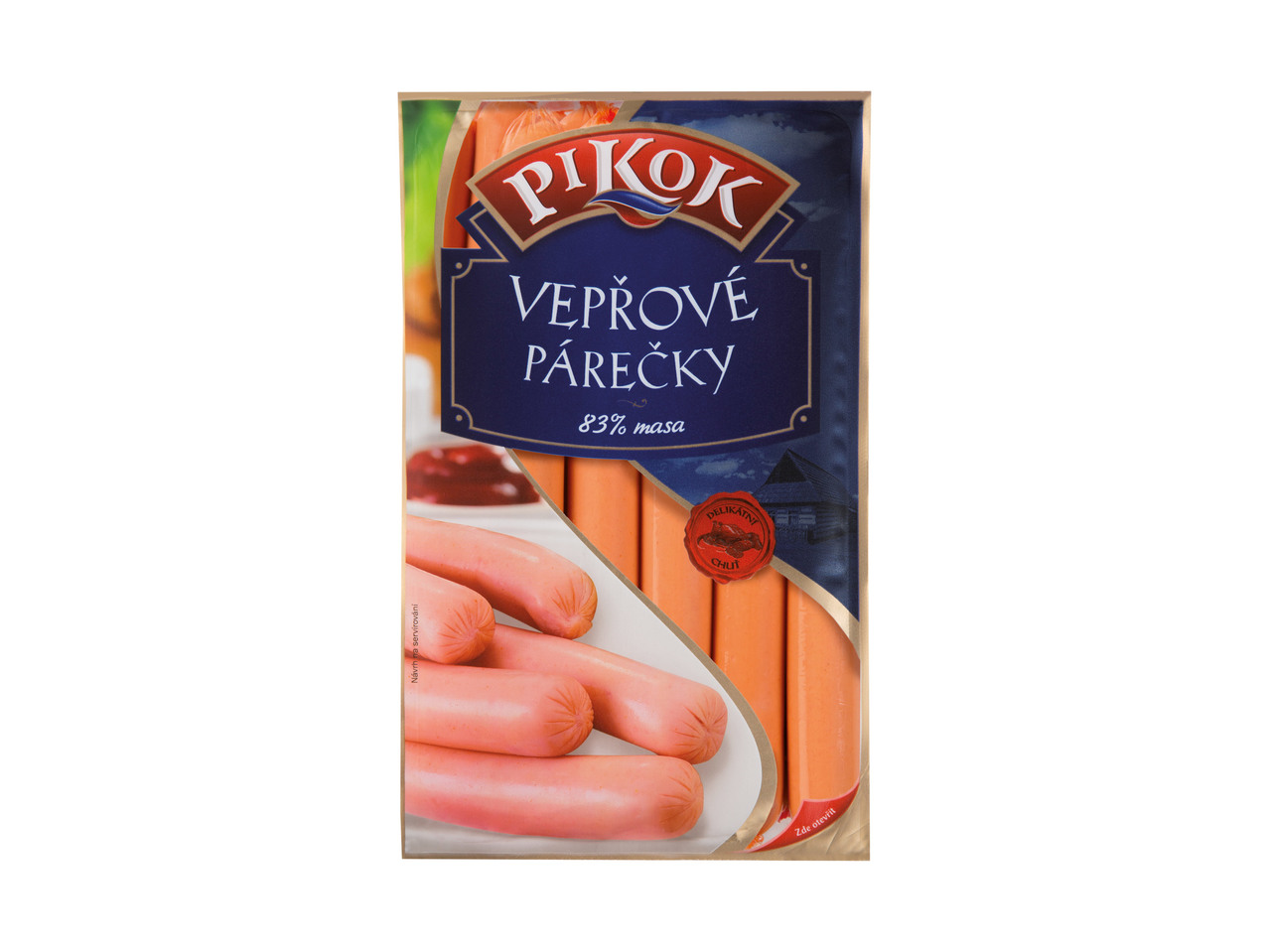 VEPŘOVÉ PÁREČKY
