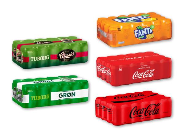 TUBORG/COCA-COLA Øl eller sodavand