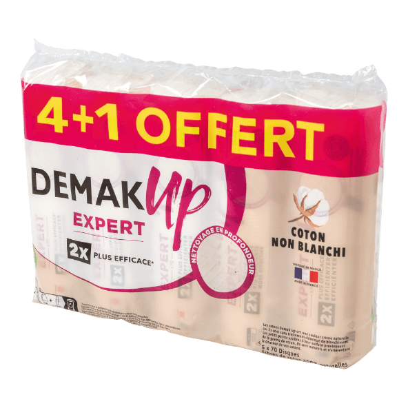 DEMAK'UP(R) 				Wattepads, 5er-Packung