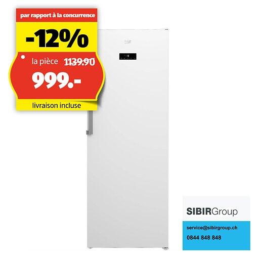 BEKO Congélateur indépendant, RFNE448E45WCH