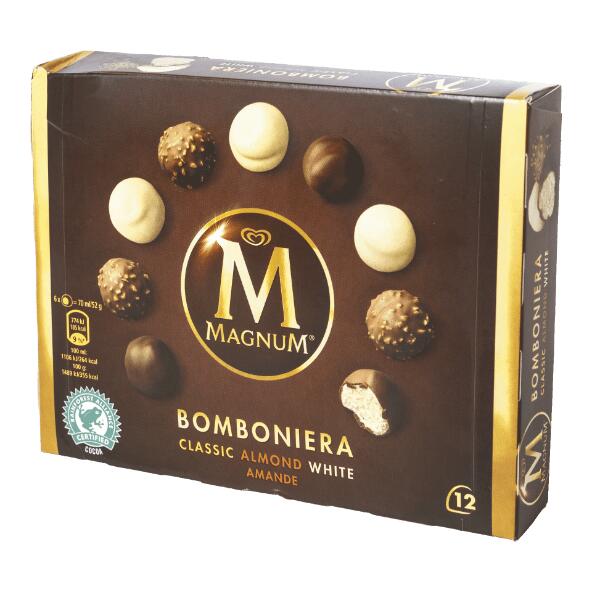 Pralines glacées Bomboniera Magnum, 12 pcs