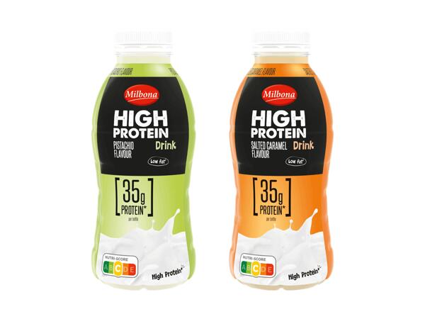 Boisson riche en protéines