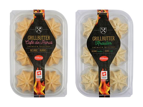 Rosettes de beurre à griller