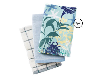 Cotton Tea Towels 3pk
