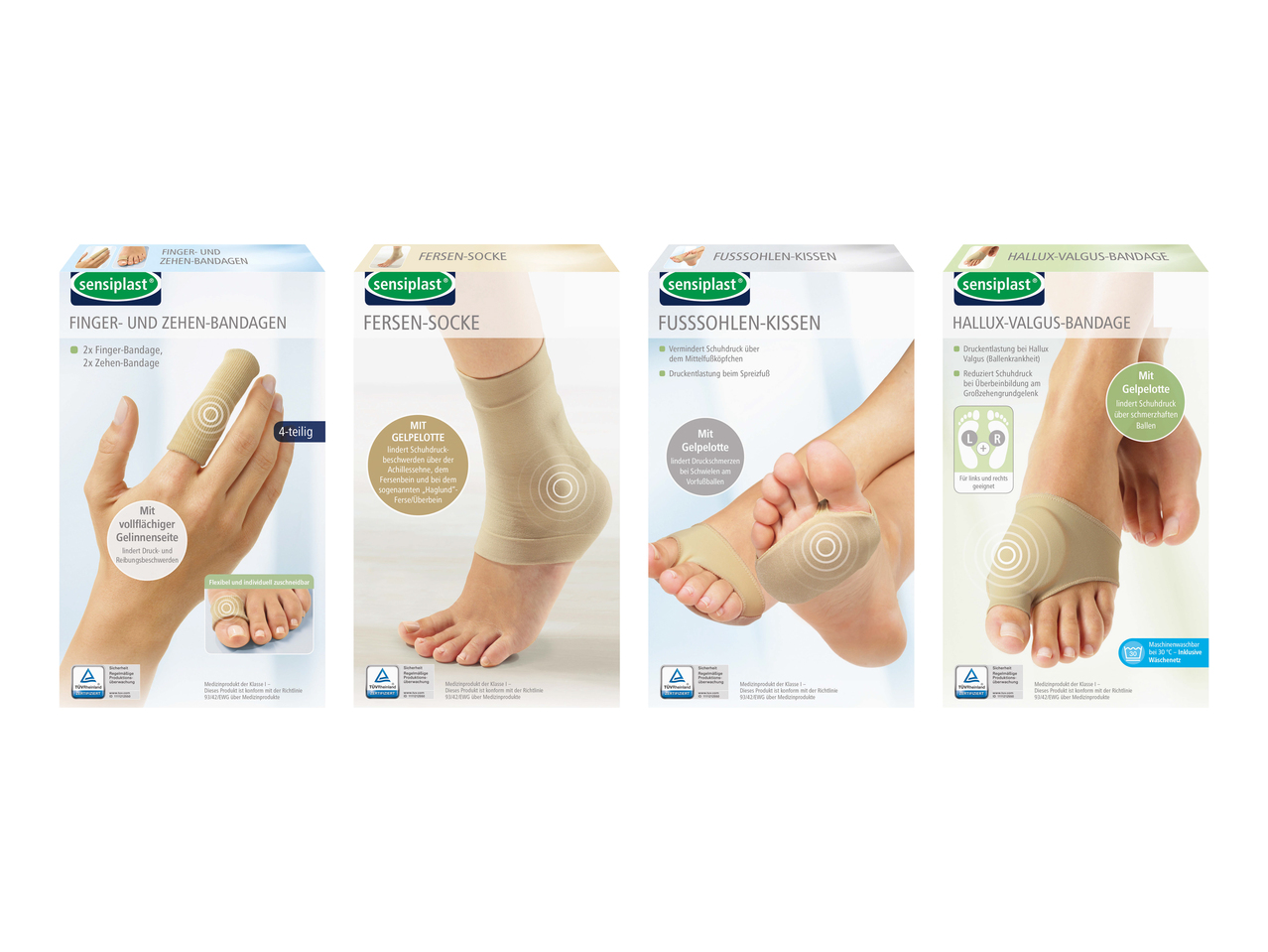 Fascia con cuscinetto gel