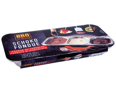 BBQ SCHOKOLADEN-FONDUE