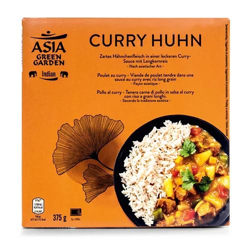 ASIA GREEN GARDEN Chinesisches Fertiggericht, Curry-Huhn