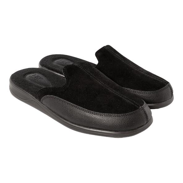 UP2Fashion(R) 				Lederpantoffeln