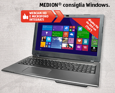 Notebook da 39,6 cm (15,6") MEDION(R) AKOYA(R)
