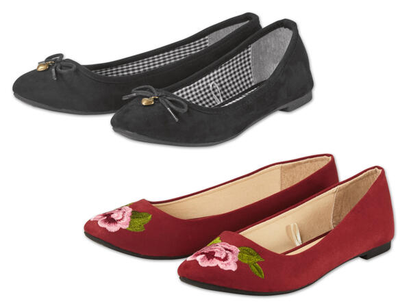 Damen Trachten-Ballerinas