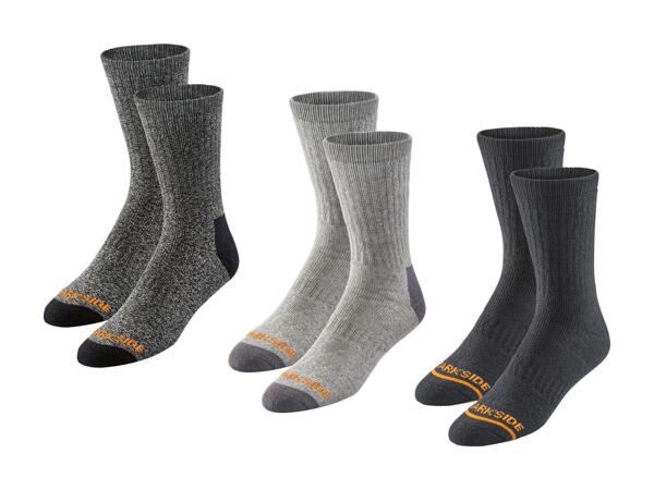 Chaussettes de travail thermiques, 2 paires