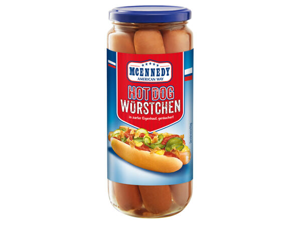 Hot Dog Würstchen