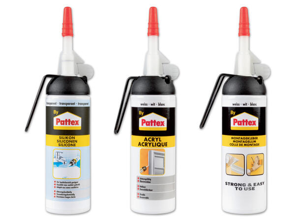 Pattex(R) Silikon/Acryl/ Montagekleber, 100 ml