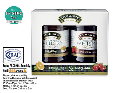 Single Malt Whisky Marmalade/Jam Gift Set