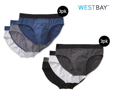 Men's Briefs 3pk or Trunks 2pk
