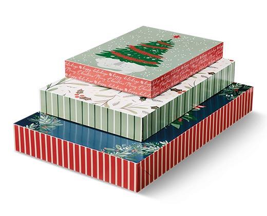 Merry Moments 
 10 Pk Holiday Gift Boxes