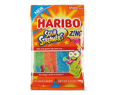 Haribo Zing Sour Streamers