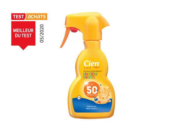 Spray solaire pour enfants FPS 50