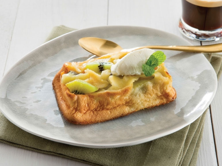 Clafoutis au kiwi