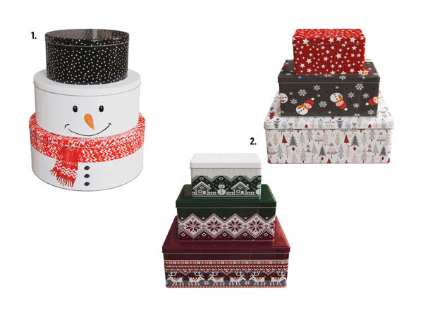 Set di biscottiere, 3 pezzi