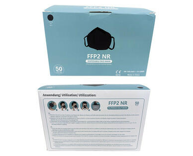 MASQUES DE PROTECTION FFP2 NOIRS