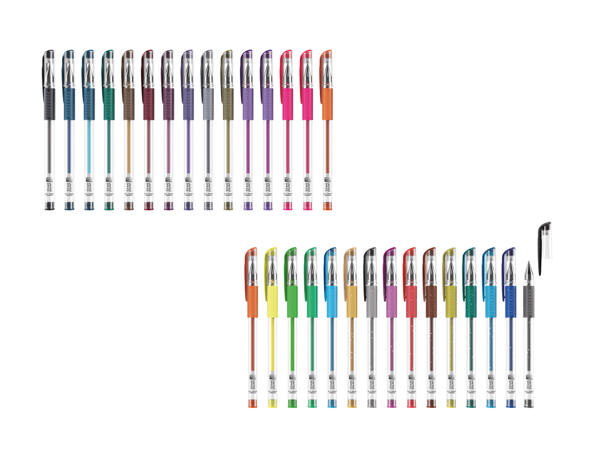 Stylos à encre gel, 30 pièces