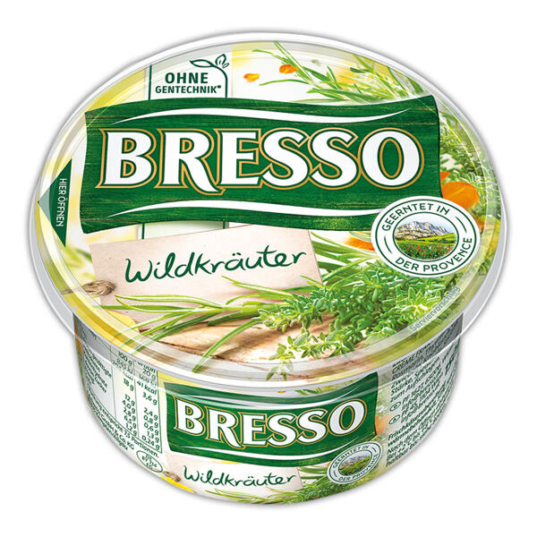 Frischkäsezubereitung